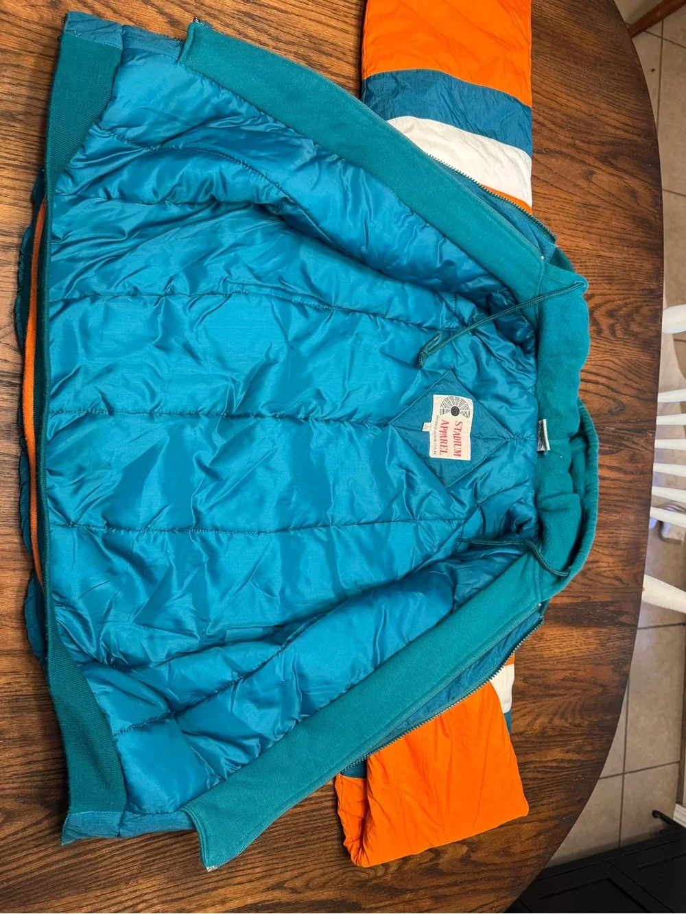 Vintage Miami Dolphins Stadium Apparel Youth Large Jacket